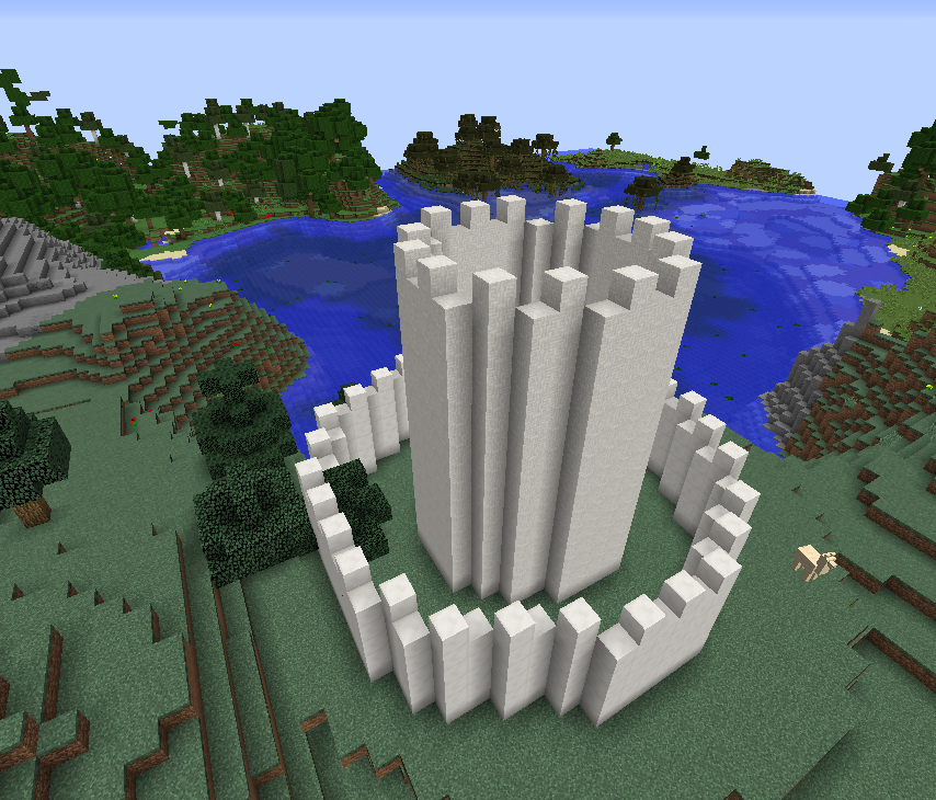 Minecraft castle